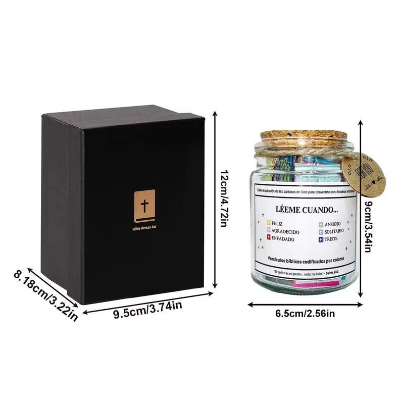 JesusSavesAll Daily Hope Bible Verse Jar