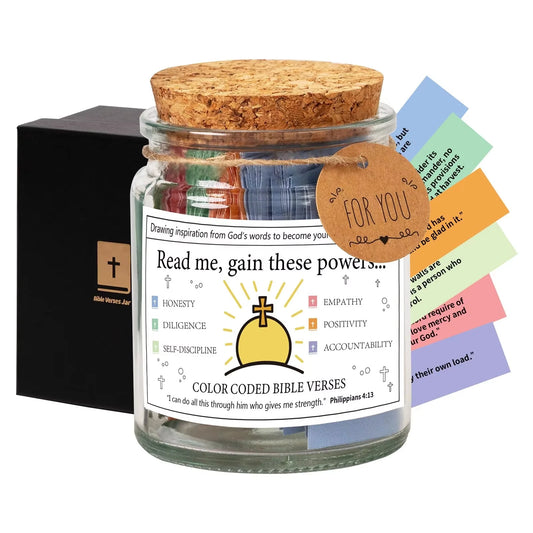 JesusSavesAll Daily Hope Bible Verse Jar