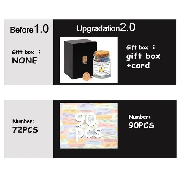 JesusSavesAll Daily Hope Bible Verse Jar